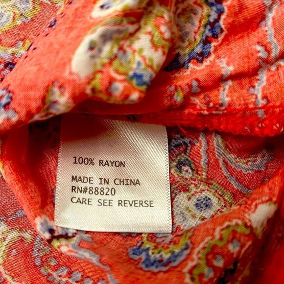 Cynthia Rowley printed top - Picture 6 of 7